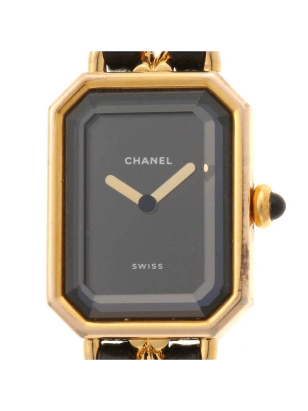Chanel Premiere S Watch Leather Black